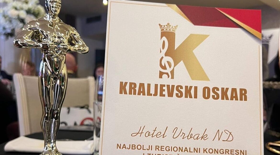 Hotel Vrbak ND nominovan za “kraljevski oskar”